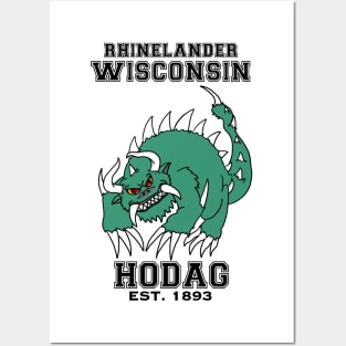 The Hodag, Est. 1893 Posters and Art